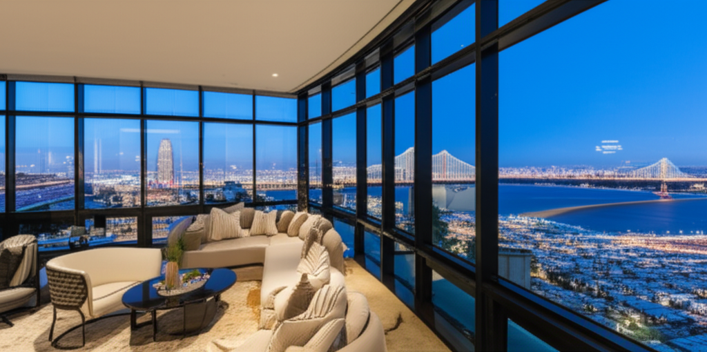 Modern Penthouse with Bay Views